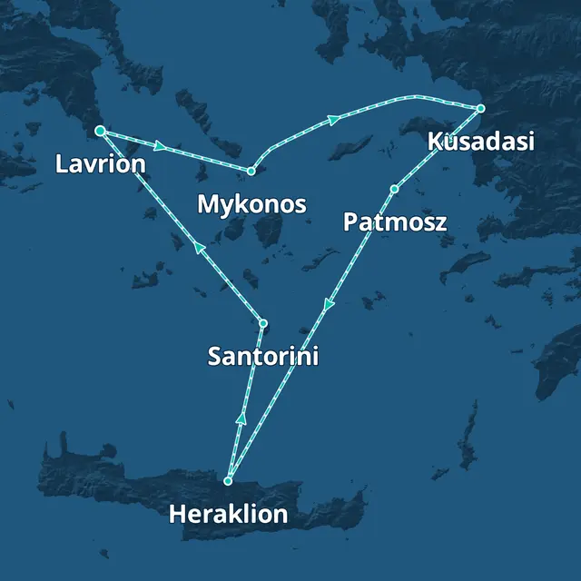 Útvonaltérkép